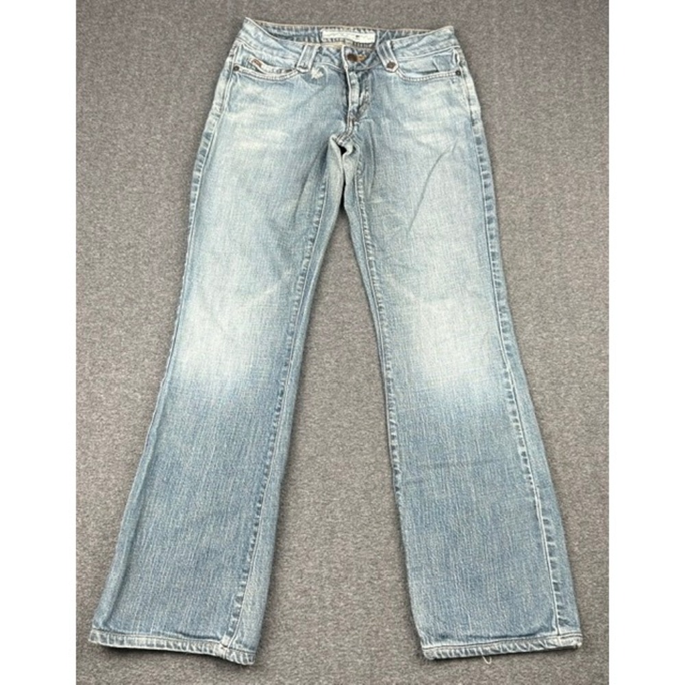 Joes Jeans Women 27 Light Wash Low Rise Bootcut Denim Made in USA Vintage